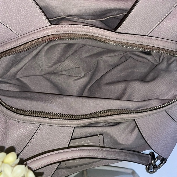 Coach Lexy Large Fog (Grey) Pebble Shoulder Bag - Picture 4 of 16